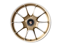 Centre lock Turbo S Exclusive Design front alloy wheel in Aurum High Gloss finish 21' 12J ET70 - 992601025AFOP9 Centre lock Turbo S Exclusive Design front alloy wheel in Aurum High Gloss finish 21' 12J ET70 - 992601025AFOP9