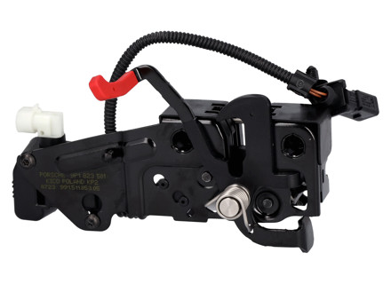 Front bonnet lock, lower part. Porsche Cayman / Boxster / 991.1 / 991.2 - 99151103307, 99151103303, 99151103304, 99151103305, 99151103306