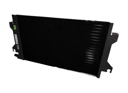 Kosmetisch beschädigter Kühler der Klimaanlage. Porsche 944 / 968 - 94457301105, 8FC351038381 - AC239000P