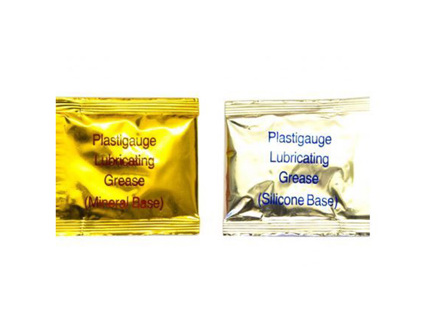 Silicone and mineral bearing grease pack, Plastigauge.