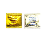 Silicone and mineral bearing grease pack, Plastigauge. Silicone and mineral bearing grease pack, Plastigauge.