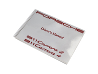 Driver’s manual for Porsche 911 (964) Carrera 2/4, MY 91, in English (UK) - WKD96402091 Driver’s manual for Porsche 911 (964) Carrera 2/4, MY 91, in English (UK) - WKD96402091