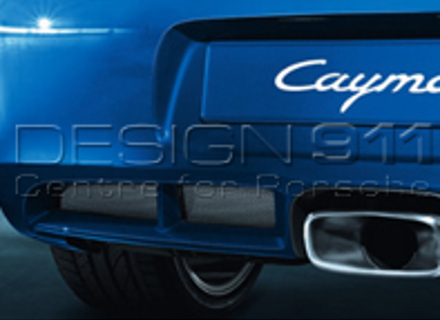 Rear apron grilles. Porsche 987C Cayman - 98704480210