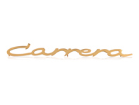 'CARRERA' Large gold badge. Porsche 356 A / 356 B T-5 / 356 B T-6 / 356 C - 64455932500