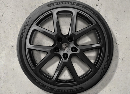 21' Panamera SportDesign alloy wheels and summer tyres Original Porsche - 976044660G