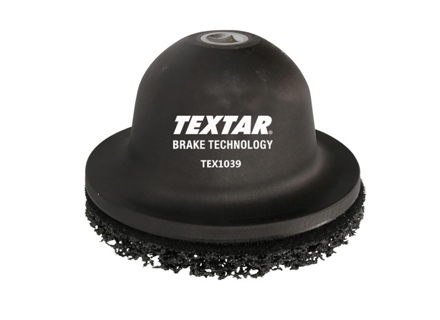 Wheel hub cleaning grinder head. Textar