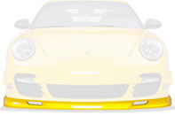 Front spoiler lip. Porsche 911 (997) TURBO / S 2005 - 2013 - FA240 Front spoiler lip. Porsche 911 (997) TURBO / S 2005 - 2013 - FA240