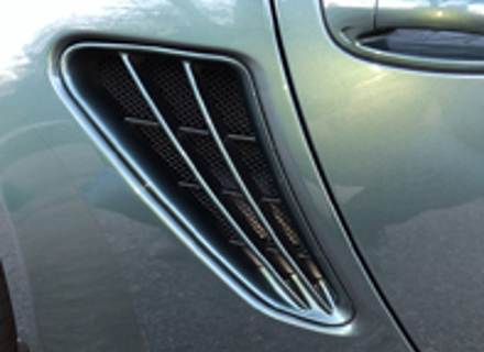 Side Intake Grilles. Porsche 987 Gen 1 and Gen 2 Cayman and Cayman S