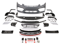 Front bumper kit without headlight washer. Porsche 718 Cayman GT4 / 718 Boxster Spyder - 982898041J Front bumper kit without headlight washer. Porsche 718 Cayman GT4 / 718 Boxster Spyder - 982898041J