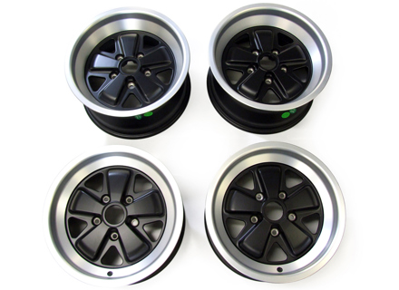 16' Style 5343 Fuchs Style Alloy Wheels (SET OF 4) 7J and 8J For Porsche Car - 91136211500, 91136211700, 53430167023, 53430168010, 99936100054