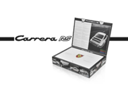 911 Carrera RS 2.7 decal set, Black (7-piece). Porsche 911 F (1972 - 1973) - PCG55903402