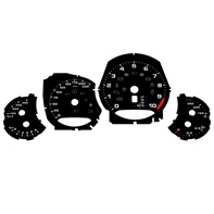 Dial face set, MPH. Porsche 991.2 GT3