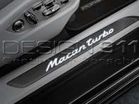 Side Sills Trims in Carbon with Logo, Illuminated. Porsche Macan - 95B04480100, 95B04480101, 95B04480102 Side Sills Trims in Carbon with Logo, Illuminated. Porsche Macan - 95B04480100, 95B04480101, 95B04480102