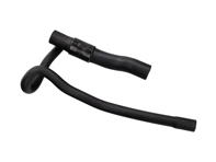 Durite supérieure d'admission du radiateur d'eau, côté gauche. Porsche 996 Tiptronic / 986 Tiptronic / 986 S 3.2L - 99610666557, 99610666558, 99610666555 - 996.106.665.58