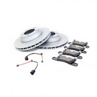 Remblokken en remschijven achter, 330 mm pakket. Porsche 981 Spyder / GTS - 98135240300, 98135240400, 99135293904, 99160918300