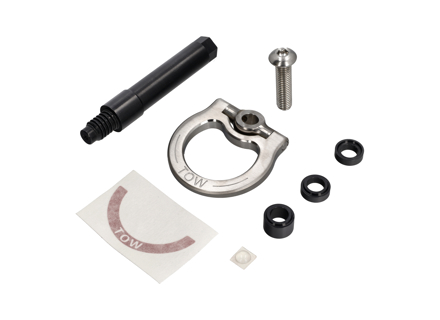 Rennline 折叠式牵引钩 - REV2。保时捷 981/718/991/991.2/Panamera - 前部 - E19.238