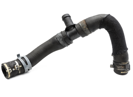 冷却液储液罐下部软管。适用于保时捷 971.1 / 971.2 Panamera 2.9L 2017-2024 款 - 9A712210911, 9A712210910