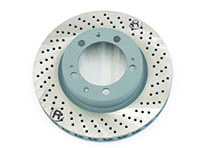 Brake disc rotor, Front. Porsche 993 C2/ C4 (OE Part No 99335104301 / 99335104401) - 99335104301, 99335104401, 205809C, 205810C Brake disc rotor, Front. Porsche 993 C2/ C4 (OE Part No 99335104301 / 99335104401) - 99335104301, 99335104401, 205809C, 205810C