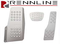 Rennline 铝制 3 件式踏板组带孔。保时捷 911/912/930 COUPE Tiptronic - P44.22.11, P442211 Rennline 铝制 3 件式踏板组带孔。保时捷 911/912/930 COUPE Tiptronic - P44.22.11, P442211