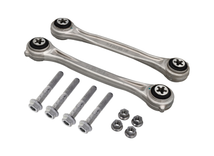 Juego de 2 brazos de control y pernos traseros superiores. Porsche 991 / 992 Carrera / 992 Turbo. - 9P1505237B, 99133106104