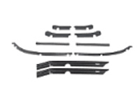 Weatherstrip Set for G-model body. Porsche 911 76-89 - PCG79950307, 91150318501, 91150318601, 91150332500, 91150332600, 91179950307, 91155951100