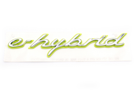 e-hybrid - door badge. Porsche 971 Panamera e-Hybrid - 971854499A, 971854500A