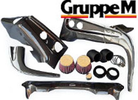 Kit d'admission d'air GruppeM pour Porsche Cayenne MKI 955 TURBO 4.5L - FRI 0143, FRI0143, FRI-0143