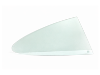 Rear 1/4 window glass, Green Tint. Porsche 911 68-77 Coupe - 91154310202, 91154310207, 91154310102