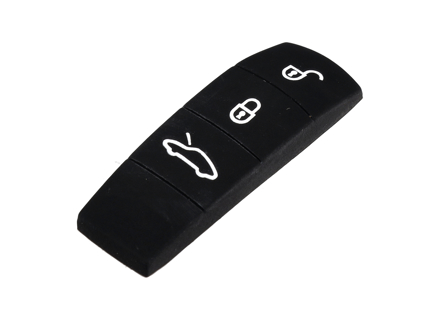 钥匙替换橡胶按钮保时捷 991.2（3 键型） - 9P1800375D, 9P1800375E