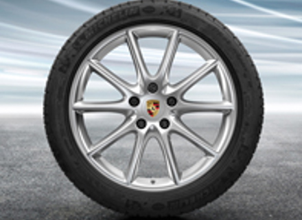 20' Cayenne Design Alloy Wheels & Winter Tyres Original Porsche - 9Y0044610B