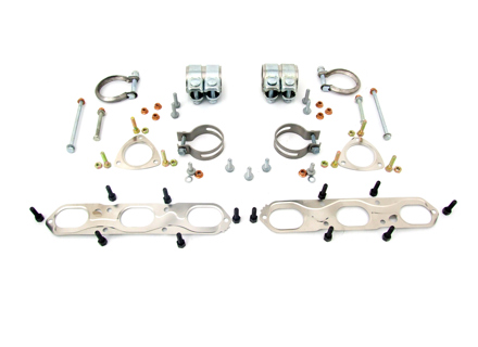 COMPLETE Exhaust Fitting Kit . Porsche (911) 996 C2 /C4 / C4S - 9990750710A, 99611110755, 99611111350, 99908405202, 90007428702, 99951108700, 90037803301, 90037802209, 90003110501, 90037818809, 90037818709, 99711152000