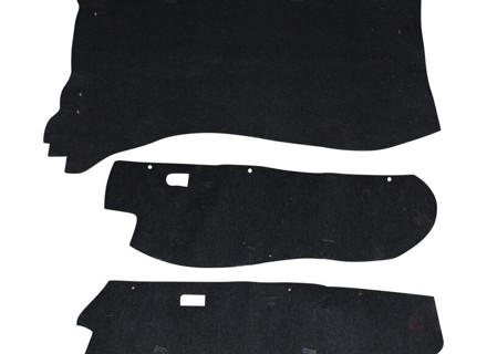 Luggage boot carpet set. Porsche 911 73-76 / 911 Turbo 75-76 - 91155104502, 1689500310, 91155104900, 91155105000 - 1689500310