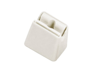 Bevestigingsclip voor zonneklep, beige, profiel 25 mm. Porsche 911 (vroege modellen) - 9117313310070B, 91173133100, 90173133120 - 911 731 331 00 HBE