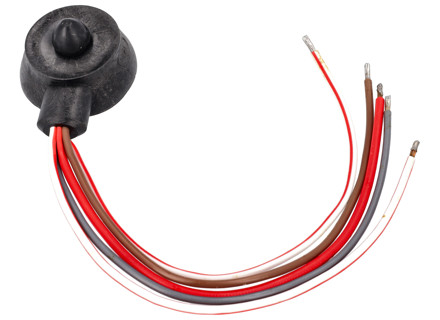 5-pin Relay plug connector with harness. Porsche 911 / 914 / 924S / 944 / 964 / 968 - 90161233300 - PS9227, 1699900500, 911869/01