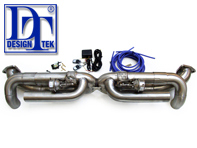 DesignTek front X-Pipe exhaust with valvetronic switch Porsche 991 S 3.8L - 115280-04, 99111133105, 99111133107, 99111133104, 99111133106 DesignTek front X-Pipe exhaust with valvetronic switch Porsche 991 S 3.8L - 115280-04, 99111133105, 99111133107, 99111133104, 99111133106