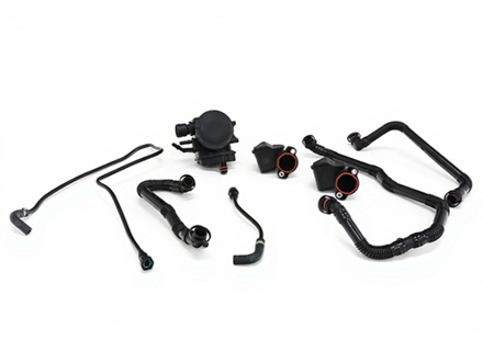 Oil separator kit, complete. Porsche 997.1 Carrera 2S / 4S - 99710703801, 99710713800, 99710714301, 99710714603, 99710602402, 99710602802, 99710714502, 90038502301