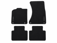 Tapis de sol avec bordure en nubuck. Porsche Macan LHD - 95B864435B, 95B864435DOS5, 95B864435DOT7, 95B864435DOR4, 95B864435DOL7