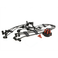 Ignition Kit HT Leads, Rotor, Distributor Cap Porsche 911 3.2L 1985-89 - 91160201103, 91160201203, 91160201120, 93060290202, 93060291900