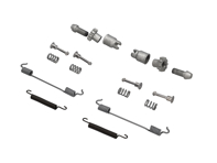 Handbrake Shoes Spring Kit. Porsche 9YA Cayenne - 99335207100, 298609723, 99735272101, 298609717, 97035272300, 298609715, PAB60958300, 958609279