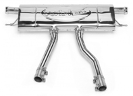 Silencieux arrière échappement sport Porsche 958 Cayenne S 4.8Ltr