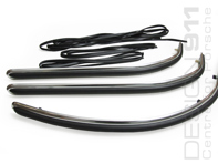 Set gomma e modanatura per paraurti anteriore e posteriore. Porsche 911 dal 1965 in poi - 90150504650, 90150504651, 90150504302, 90150504132