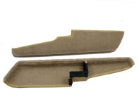Door pocket bins SET of 2 with beige carpet Porsche 911 / 964