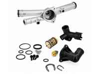 Upgraded Engine Coolant Thermostat Kit. Porsche 958 Cayenne 3.6ltr - 95810606000, 99760641000, 95810613100, 95810612602, 95510613200