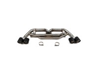 Fabspeed Valved Center Muffler Bypass X-Pipe. Porsche 991.2 Carrera (Non-PSE Only) - 99104420030, 992251052F - FS.POR.9912.VLVC, FS.POR.9912.VLVP, FS.POR.9912.VLVB, FS.POR.9912.VLVBR