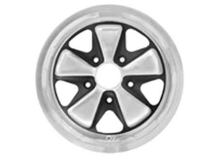 Jante Fuchs 15', polie/anodisée, jante alliage. Porsche 911 69-77 carrosserie large - 91136102011