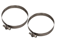 Set di fascette di scarico in titanio. Porsche 911 1965-83 - 90111115704