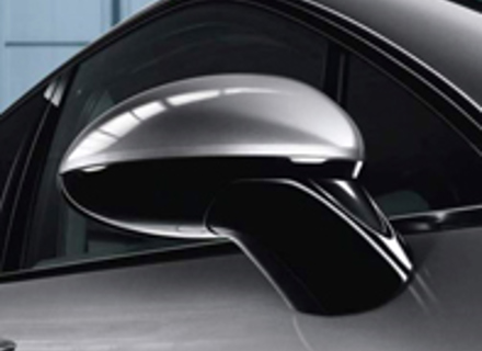 Specchio della porta metà inferiore. Porsche Caienna 958 - 95804480009, 95804480010