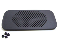 Loudspeaker leatherette lid cover, in Black. Porsche 911 70-74 - 91155204800709, 91155204803709 Loudspeaker leatherette lid cover, in Black. Porsche 911 70-74 - 91155204800709, 91155204803709