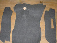 Trunk Carpet Set. Porsche 911 1977-85