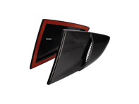 后三角窗进气口套件碳纤维。保时捷 718 Cayman（全窗）